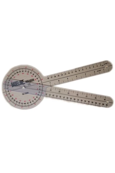 medikaltec Baseline Plastik Gonyometre 360 Derece 30 cm ürün görseli