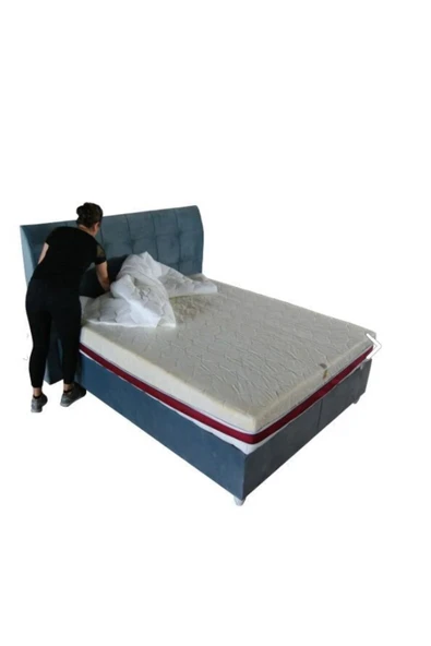 medikaltec Yatak Kılıfı Fermuarlı 22 cm 100x200 - Resim 2