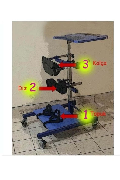 medikaltec Dik Konumlandırma Cihazı Yetişkin - Resim 2