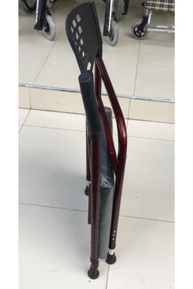 medikaltec Deri Döşemeli Hasta Tuvaleti Klozeti Sandalyesi - Resim 2