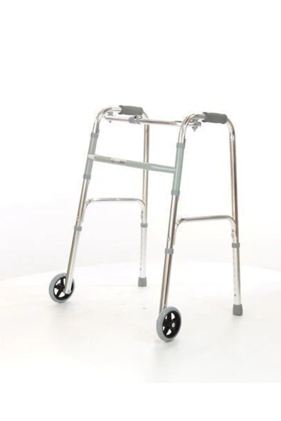 medikaltec Tekerlekli Alüminyum Walker Ithal - Resim 2