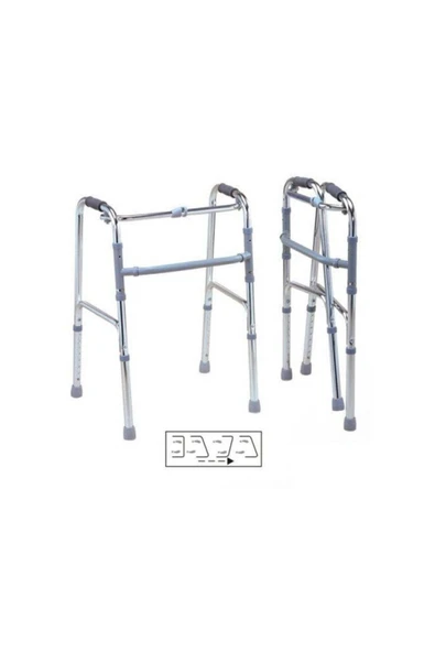 medikaltec Comfort Plus DM915 Alüminyum İthal Walker Yürüteç ürün görseli