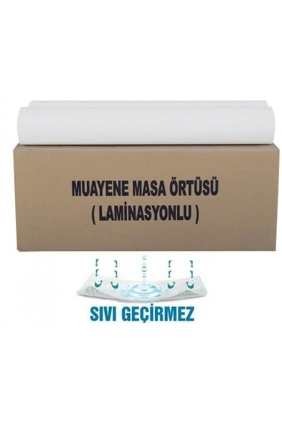 medikaltec Lamine Rulo Muayene Masa Örtüsü 1 Adet Rulo ürün görseli