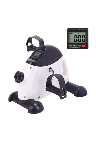 medikaltec Beyaz Hattrick Lcd Ekranlı Egzersiz Bisikleti, Egzersiz Pedalı ürün görseli