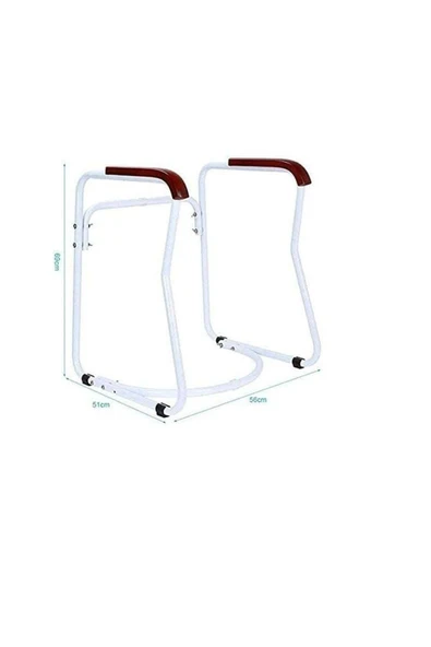 medikaltec Engelli Yaşlı Klozet Destek Barı - Resim 2