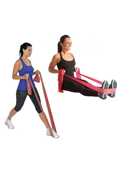 medikaltec Egzersiz Bandı – 1 Metre Altın Renk - Resim 5