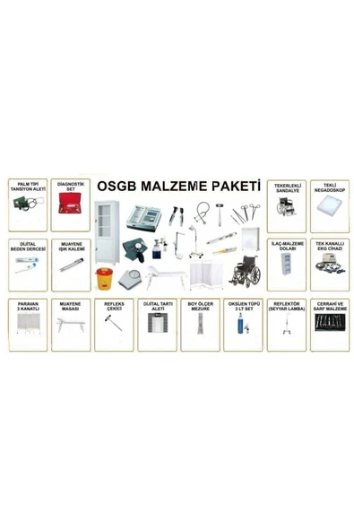 medikaltec Revir Malzemeleri Hazır Paketi ürün görseli 1