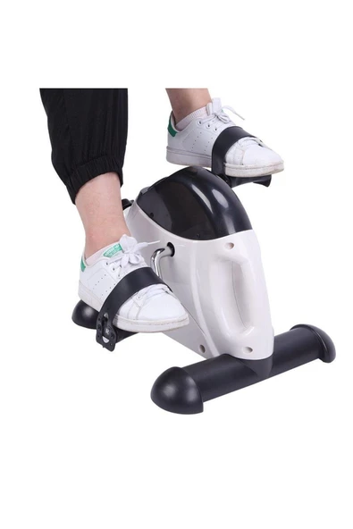 medikaltec Beyaz Hattrick Lcd Ekranlı Egzersiz Bisikleti, Egzersiz Pedalı - Resim 2