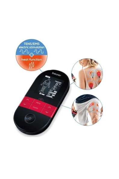 medikaltec Em 59 Isı Fonksiyonlu Tens Ems Masaj Cihazı Aleti Ağrı Giderici Fizik Tedavi ürün görseli