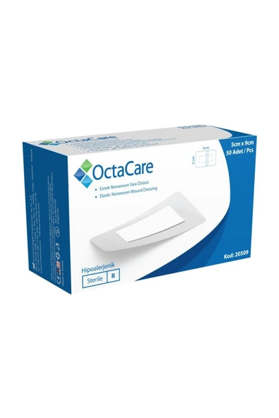 medikaltec Nonwoven Steril Pedli Esnek Yara Örtüsü 5cm X 9cm Tekli Steril Paket 50'li Kutu ürün görseli