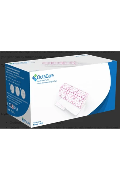medikaltec OctaCare Esnek Tıbbi Plaster (Fix) 10 m x 15 cm 1 Adet - 1