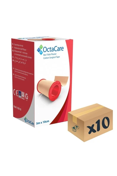 medikaltec Bez Tıbbi Plaster 5m X 10cm - 10 Adet ürün görseli