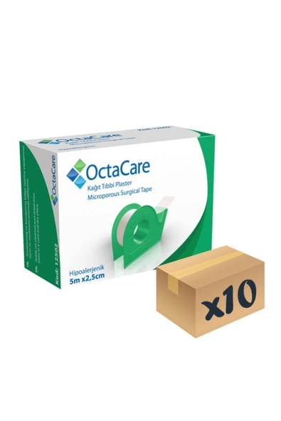 medikaltec Kağıt Tıbbi Plaster 10 Adet 5m X 2,5cm ürün görseli