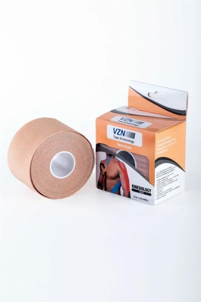 medikaltec Ağrı Bandı - Kinesio Bant - Sporcu Bandı - Ağrı Bandı Ten Rengi 5cmx5m - 1