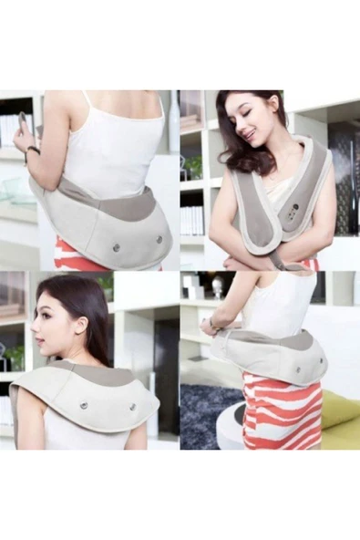 medikaltec Darbeli Boyun ve Omuz Masaj Şalı - Resim 2