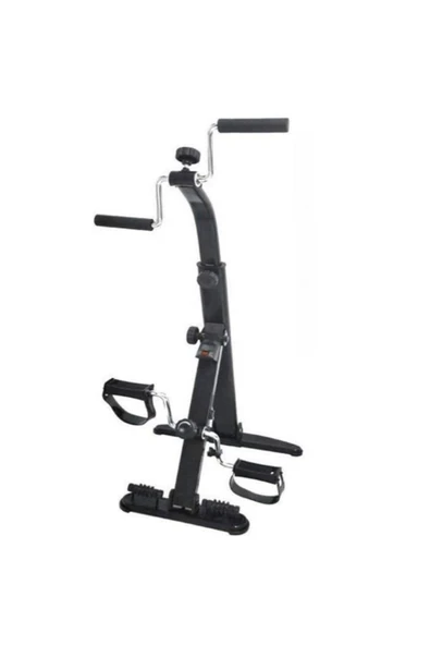 medikaltec Çift Pedallı Katlanabilir Egzersiz Bisikleti Siyah ürün görseli
