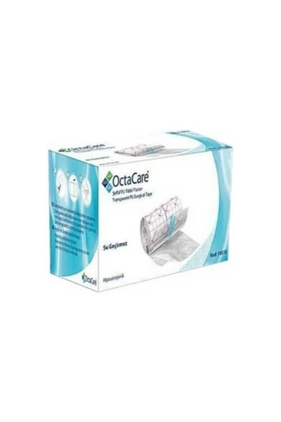 medikaltec 14110 Şeffaf PU Tıbbi Su Geçirmez Flaster 10mx10cm - 1