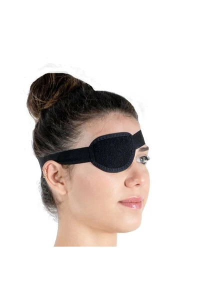 Nikadu 2 ADET Göz Kapama Bandı - Tek Göz Korsan Bandı Standart-unisex - Resim 3
