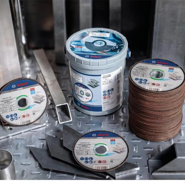 PRO StainlessSteel & Metal Kesme Disk 125mm, 100ad - 2