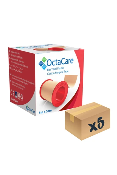 medikaltec Bez Tıbbi Plaster 5 Adet 5m X 5cm ürün görseli