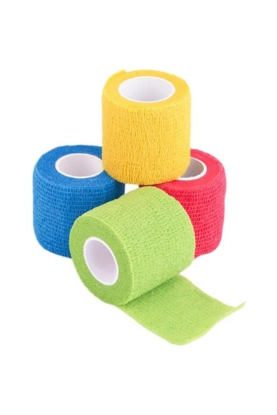 medikaltec Octacare Kendinden Yapışkanlı Coban Bandaj - 7,5cmx4,5m - Mavi 1 KUTU 12 ADET ürün görseli