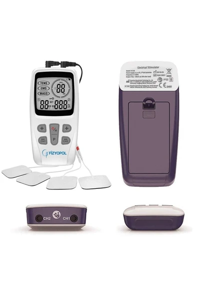 medikaltec 2 Kanallı 3 Özellikli Dijital Tens Ems Masaj Cihazı Rc-4d ürün görseli