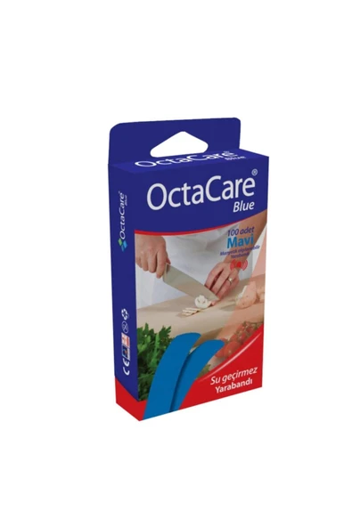 medikaltec 5 Paket Mavi Yara Mavi Yara Bandı Su Geçirmez Dedektör Duyarlı - Resim 2