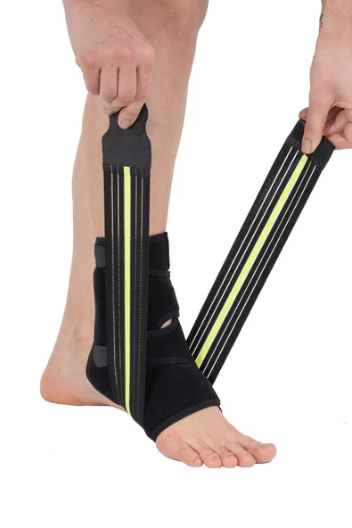 medikaltec Malleol Destekli Ayak Bileklik +8 Bandajı Çift Pedli Bilek Ağrısı Üts Kayıtlı ürün görseli