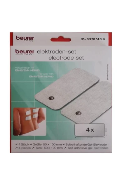 medikaltec Tens Cihazı 4'lü Ydk. Elektrod, Em 41,em 49, Em 80 - Resim 2