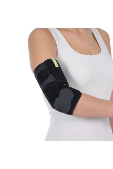 medikaltec Unisex Siyah Epikondilit Destekli Dirseklik 203 - Resim 2