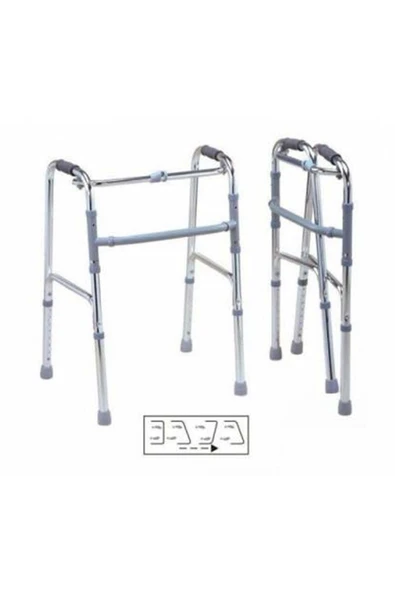 medikaltec Alüminyum Hareketli Walker W913 ürün görseli