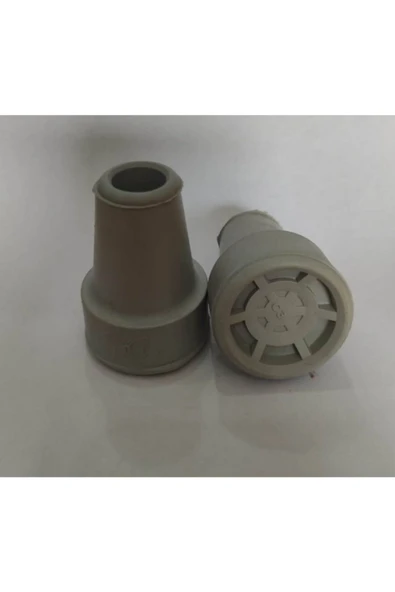 medikaltec Orijinal Baston Lastiği, Kanedyen Lastiği, Koltuk Değneği Lastiği Gri Renk 1 Adet - Resim 3