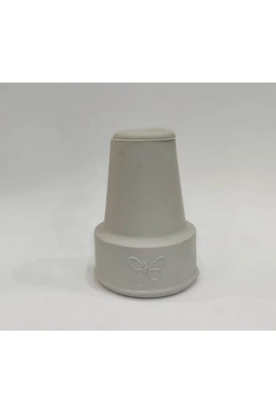 medikaltec Orijinal Baston Lastiği, Kanedyen Lastiği, Koltuk Değneği Lastiği Gri Renk 1 Adet ürün görseli