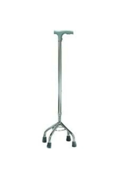 medikaltec Emek Sağlık 4 Dört Ayaklı Baston Denge Bastonu Alüminyum Ithal Baston ürün görseli