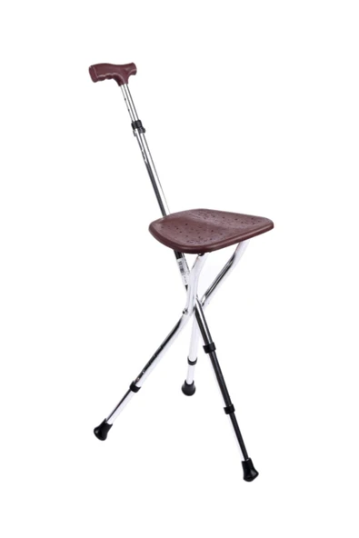 medikaltec Oturaklı Baston Yüksekliği Ayarlanır ürün görseli