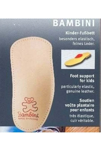 medikaltec Pedag Bambini Ortopedik Çocuk Tabanlığı Alman Malı 28-30 ürün görseli