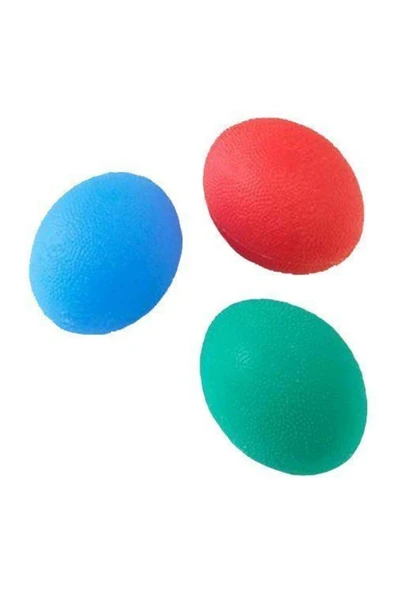 medikaltec Stres Topu Silikonlu KIRMIZI - Resim 2