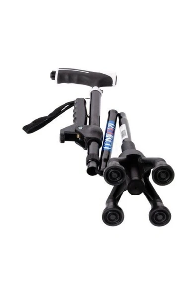 medikaltec Comfort Plus KY922 4 Ayaklı Lux Katlanır Baston - Resim 4