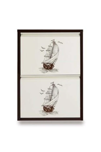 medikaltec 2’li Metal Ayakkabılık (Kahve-Krem-Gemi) | Günlük Kullanım İçin İdeal ürün görseli