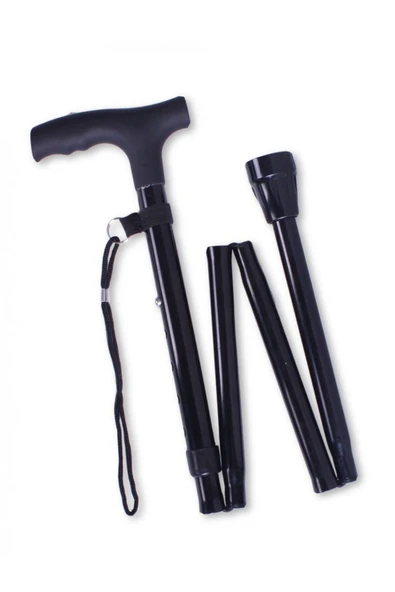 medikaltec Uzunluk Ayarlı Katlanır Baston Otomatik Kurulum Katlanabilir Boy Ayarlı Baston 1 Alüminyum ürün görseli