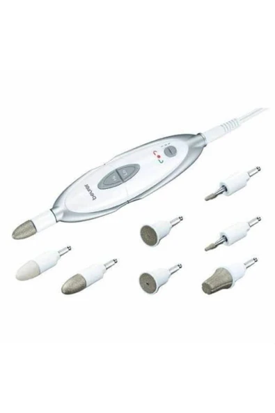 medikaltec Beurer MP 41 Manikür ve Pedikür Seti 7'li Beyaz - Resim 3