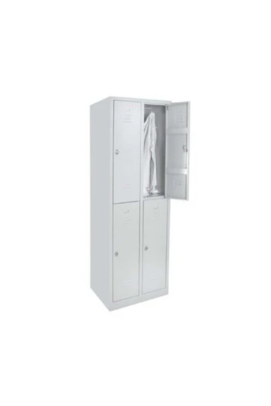 medikaltec 4’lü Soyunma Dolabı | Kullanışlı, Sağlam ve Şık ürün görseli