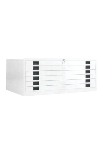 medikaltec Harita Plan Dolabı 6 çekmece | Ev ve Ofisler İçin Uygun Seçim ürün görseli 1