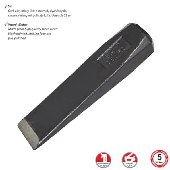 Siil / Ağaç Yarma / Odun Kaması ürün görseli 1