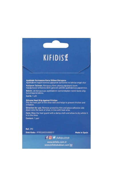 Kifidis 290 Ayakkabı Vurmasına Karşı Silikon Jel Koruyucu - Resim 2