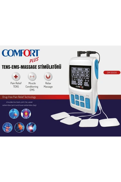 Comfort Plus DM 3000 Tens Ems Cihazı - Resim 3