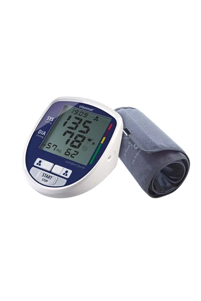 MEDİKALCİM Visomat Comfort Form Çift Hafızalı Üst Koldan Ölçme Aleti ürün görseli 1