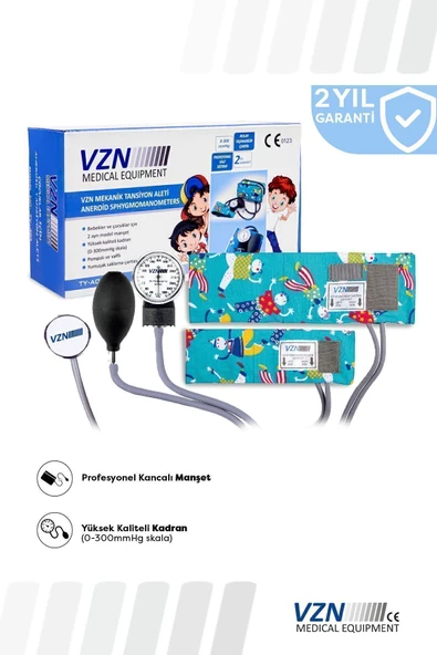 VZN Çocuk Tansiyon Aleti Steteskopu ürün görseli 1