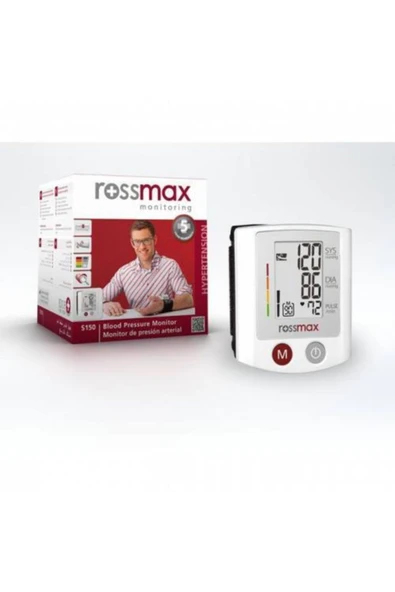Rossmax S150 Bilekten Ölçen Dijital Tansiyon Aleti ürün görseli 1