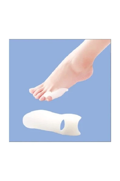 MEDİKALCİM Silikon Bunyon Serçe Parmak Kemik Koruyucu Makaralı 1 Çift - Resim 2